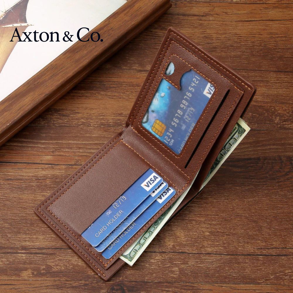 Short Men’s Leather Wallet | Matte Finish & Multi-Slot Design