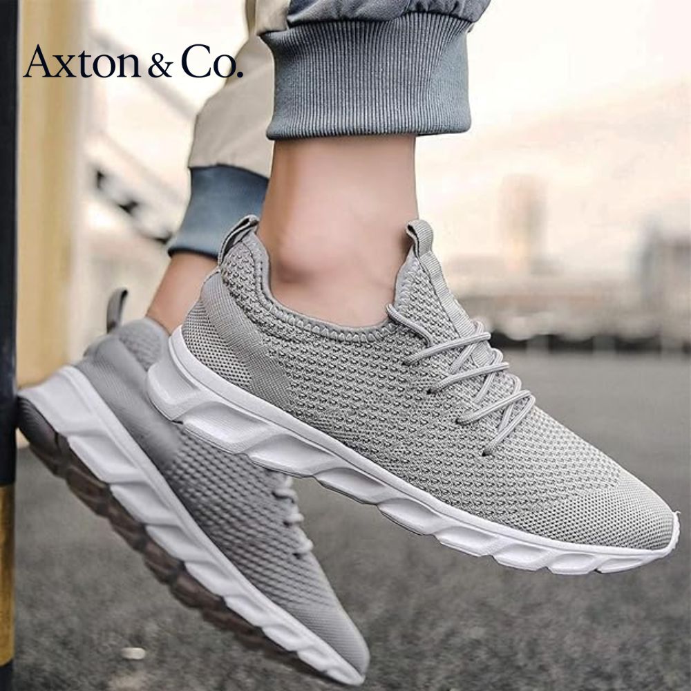 Men’s Running Shoes | Breathable Mesh & Anti-Slip Sole
