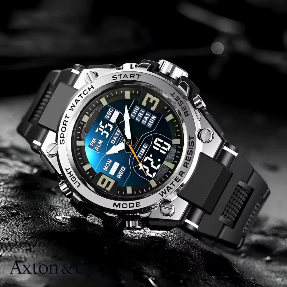 Buy 1 Get 3 – Men’s Trainers, RFID Wallet & Luxury Watch