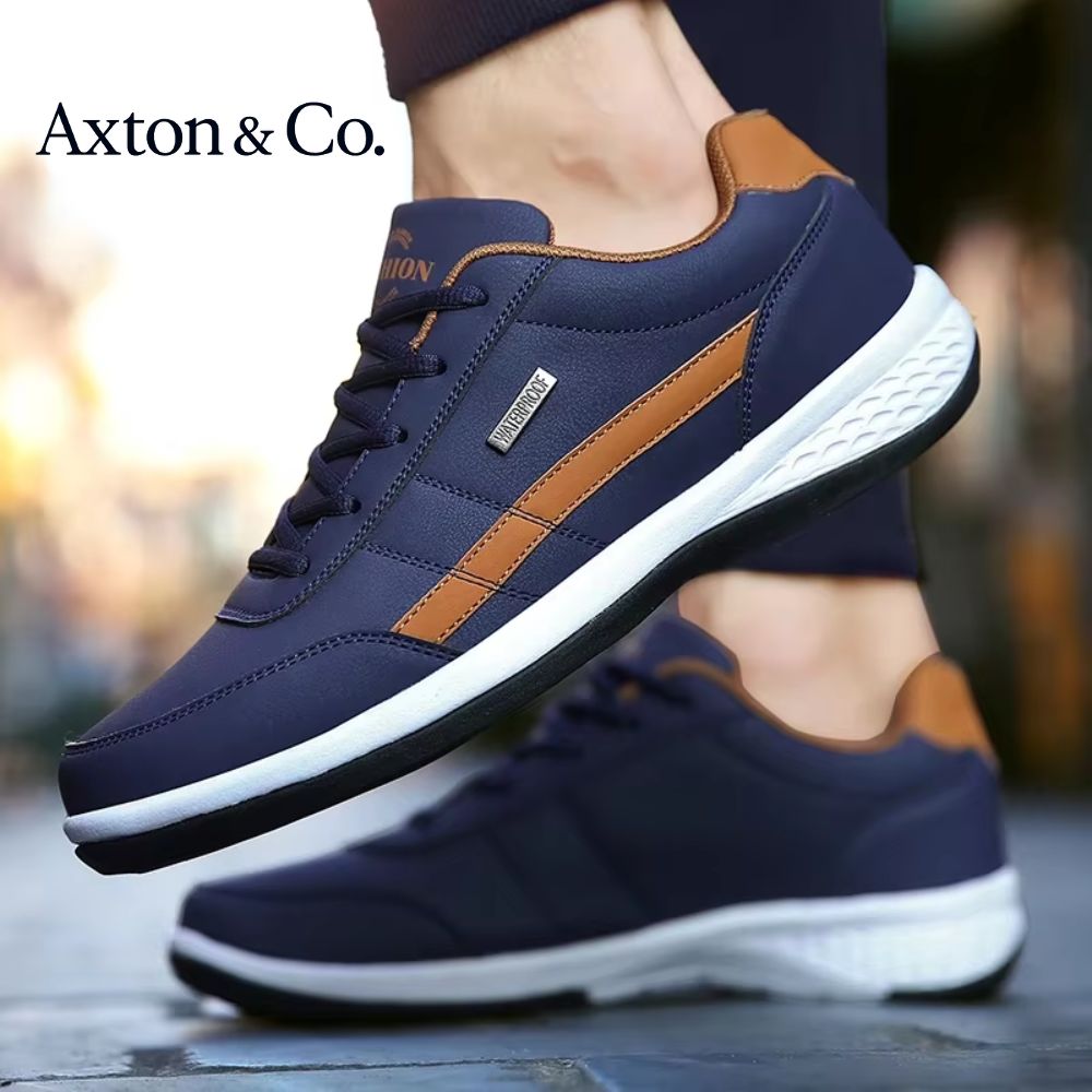 Waterproof Leather Trainers for Men – Comfortable & Durable
