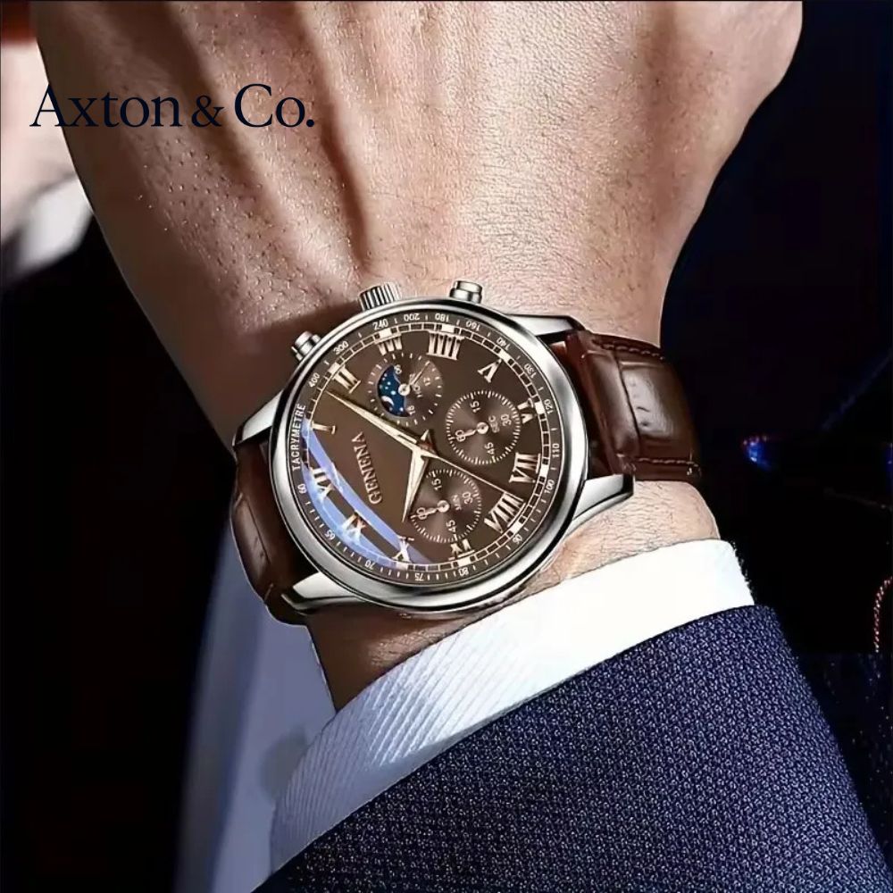 Men’s Quartz Luxury Watch | Waterproof & Fashion Design