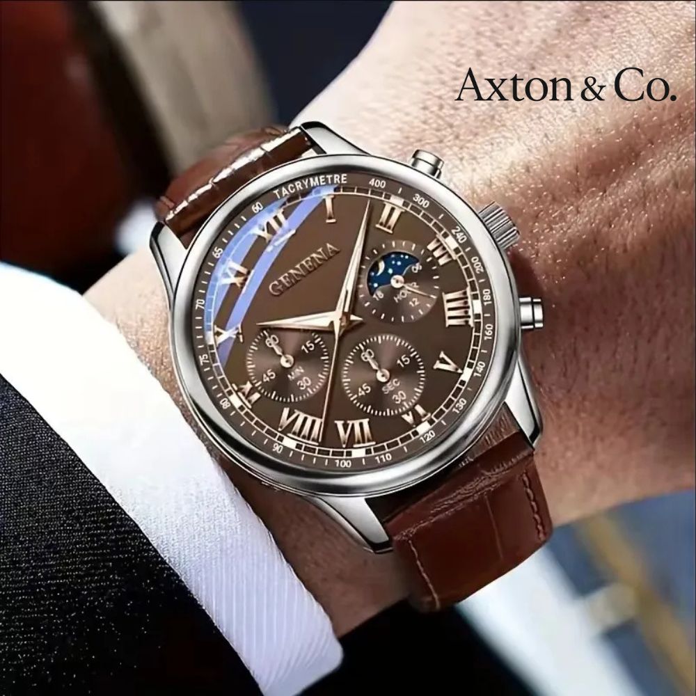 Men’s Quartz Luxury Watch | Waterproof & Fashion Design